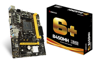 Biostar B450MH Motherboard AMD B450 Socket AM4 micro ATX