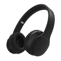 Hama Touch Kopfhörer Verkabelt & Kabellos Kopfband Anrufe/Musik Mikro-USB Bluetooth Schwarz (Schwarz)