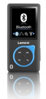 Lenco Xemio-768 MP3 Spieler 8 GB Schwarz, Blau (Schwarz, Blau)