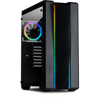 Inter-Tech S-3901 Impulse Tower Schwarz (Schwarz)