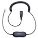Jabra 88001-04 Telefonkabel (Schwarz, Transparent, Schwarz)