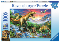 Ravensburger Kinderpuzzle - Bei den Dinosauriern (Mehrfarbig)