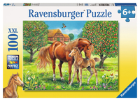 Ravensburger Kinderpuzzle - Pferdegl&uuml;ck auf der Wiese (Mehrfarbig)