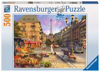 Ravensburger Puzzle - Spaziergang durch Paris - 500 Teile (Mehrfarbig)