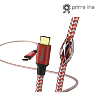 Hama Reflective USB Kabel 1,5 m USB 2.0 USB C Rot (Rot)