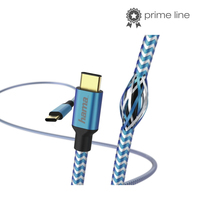 Hama Reflective USB Kabel 1,5 m USB 2.0 USB C Blau (Blau)