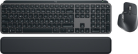 Logitech MX Keys S Combo Tastatur Maus enthalten RF Wireless + Bluetooth QWERTZ Deutsch Graphit