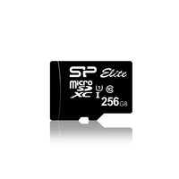 Silicon Power Elite Speicherkarte 256 GB MicroSDXC UHS-I Klasse 10 (Schwarz)