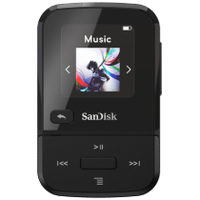 SanDisk Clip Sport Go MP3 Spieler 32 GB Schwarz (Schwarz)