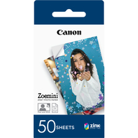Canon ZINK™ 5 x 7,5 cm Fotopapier mit 50 Blatt (Weiß)