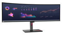 Lenovo ThinkVision P49w-30 LED display 124,5 cm (49") 5120 x 1440 Pixel DQHD Schwarz