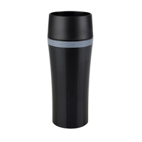 EMSA Travel Mug Fun 360 ml Schwarz, Grau (Schwarz, Grau)