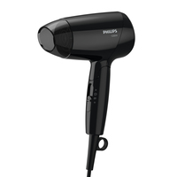 Philips Essential Care 1.200 W, kompakter Haartrockner (Schwarz)