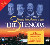 Warner Music Three Tenors - The 3 Tenors in Concert 1994, 2CD + DVD DVD/CD Klassisch