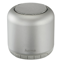 Hama Steel Drum Tragbarer Mono-Lautsprecher Silber 3 W (Silber)