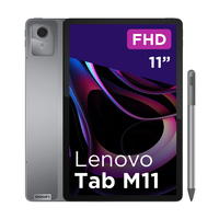Lenovo Tab M11 128 GB 27,8 cm (10.9") Mediatek 4 GB Wi-Fi 5 (802.11ac) Android 13 Grau (Grau)