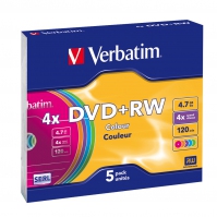 Verbatim DVD+RW Colours