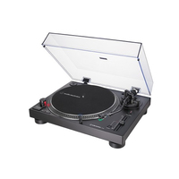 Audio-Technica AT-LP120X Plattenspieler Plattenspieler mit Direktantrieb Schwarz (Schwarz)