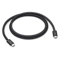 Apple MU883ZM/A USB Kabel 1 m USB4 Gen 3x2 USB C Schwarz (Schwarz)