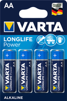Varta Longlife Power AA Einwegbatterie LR06 Alkali (Blau, Mehrfarbig)