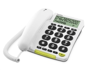 Doro 312cs Analoges Telefon Anrufer-Identifikation Weiß (Weiß)