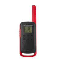 Motorola TALKABOUT T62 Funksprechgerät 16 Kanäle 12500 MHz Schwarz, Rot (Schwarz, Rot)