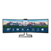 Philips P Line Curved SuperWide-LCD-Display im Format 32:9 499P9H/00 (Schwarz)