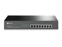 TP-LINK TL-SG1008MP Unmanaged Gigabit Ethernet (10/100/1000) Power over Ethernet (PoE) Schwarz (Schwarz)