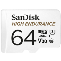 SanDisk High Endurance 64 GB MicroSDXC UHS-I Klasse 10 (Weiß)