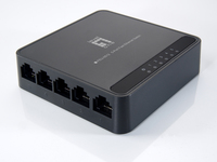 LevelOne FEU-0512 Netzwerk-Switch Fast Ethernet (10/100) Schwarz (Schwarz)