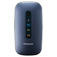 Panasonic KX-TU456 6,1 cm (2.4 Zoll) 110 g Blau Funktionstelefon (Blau)