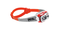Petzl SWIFT RL Grau, Orange Stirnband-Taschenlampe LED (Grau, Orange)