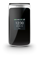Emporia TOUCHsmart 8,51 cm (3.35 Zoll) Single SIM Android 8.1 4G Mikro-USB 1 GB 4 GB 1400 mAh Schwarz, Silber (Schwarz, Silber)