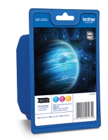 Brother LC-1280XLRBWBP Tintenpatrone