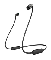 Sony WI-C310 Kopfhörer Kabellos im Ohr, Nackenband Anrufe/Musik Bluetooth Schwarz (Schwarz)