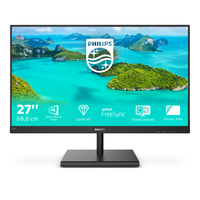 Philips E Line 275E1S/00 LED display 68,6 cm (27") 2560 x 1440 Pixel Quad HD Schwarz