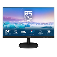 Philips V Line Full-HD-LCD-Monitor 243V7QDSB/00 (Schwarz)