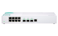QNAP QSW-308-1C Netzwerk-Switch Unmanaged Gigabit Ethernet (10/100/1000) Wei&szlig; (Wei&szlig;)