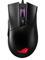 ASUS ROG Gladius II Core Maus rechts USB Typ-A Optisch 6200 DPI (Schwarz)