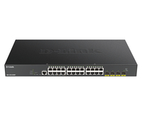 D-Link DGS-1250-28XMP Netzwerk-Switch Managed L3 Gigabit Ethernet (10/100/1000) Power over Ethernet (PoE) Schwarz (Schwarz)