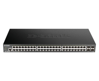 D-Link DGS-1250-52X Netzwerk-Switch Managed L3 Gigabit Ethernet (10/100/1000) Schwarz (Schwarz)