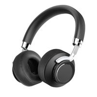 Hama Voice Kopfhörer Kabellos Kopfband Anrufe/Musik Mikro-USB Bluetooth Schwarz, Silber (Schwarz, Silber)
