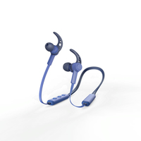 Hama Connect Neck Kopfhörer Kabellos im Ohr Sport Bluetooth Blau (Blau)