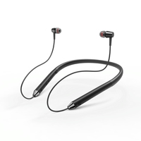 Hama Voice Neck Kopfhörer Kabellos im Ohr Anrufe/Musik Mikro-USB Bluetooth Schwarz, Silber (Schwarz, Silber)