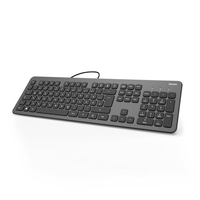 Hama KC-700 Tastatur USB QWERTZ Deutsch Schwarz (Schwarz)
