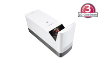 LG HF85LS Beamer Ultra-Short-Throw-Projektor 1500 ANSI Lumen DLP 1080p (1920x1080) Weiß (Weiß)