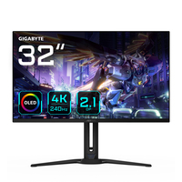 AORUS FO32U2P Computerbildschirm 80 cm (31.5") 3840 x 2160 Pixel 4K Ultra HD OLED Schwarz (Schwarz)