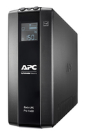 APC BR1600MI Unterbrechungsfreie Stromversorgung (USV) Line-Interaktiv 1,6 kVA 960 W 8 AC-Ausg&auml;nge (Schwarz)