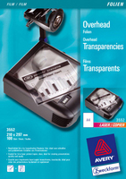 Avery Transparant A4 100 Sheets