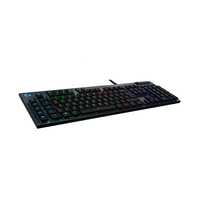 Logitech G G815 LIGHTSYNC RGB Mechanical Gaming Keyboard – GL Linear Tastatur USB QWERTZ Deutsch Karbon (Karbon)